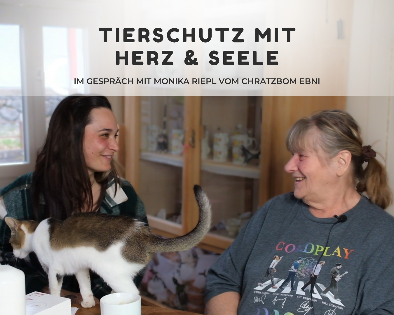 Sara von mysoulflow.ch und Monika Riepl vom Chratzbom Ebni im Gespräch