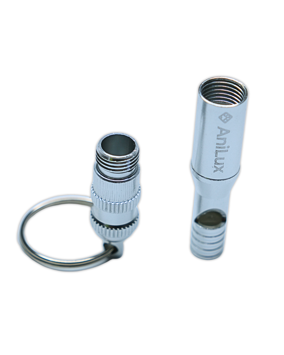 AniLux Aluminium Hundepfeife mit Adressfach