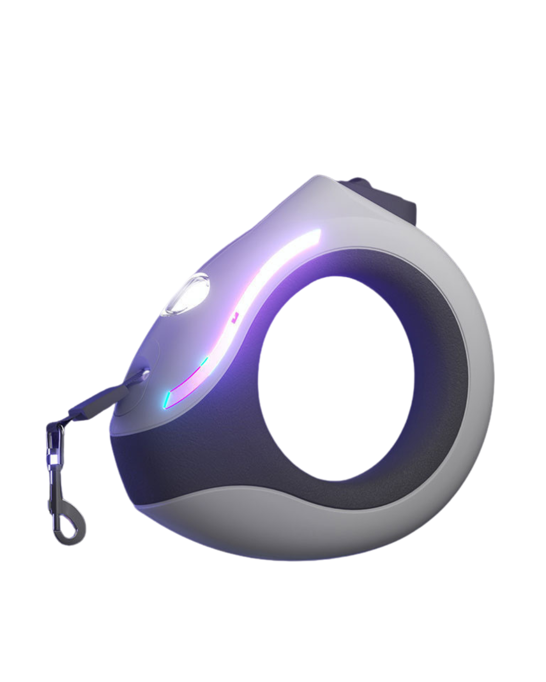 AniLux Rollleine mit Licht & Taschenlampe