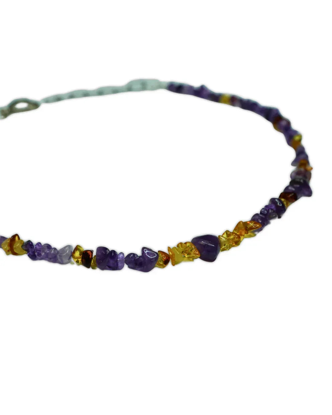 AniLux Signature Schmuckhalsband – Amethyst Harmony