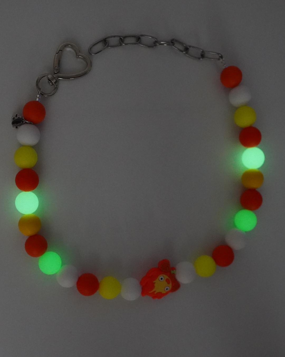 AniLux Signature Schmuckhalsband – Flame Spirit