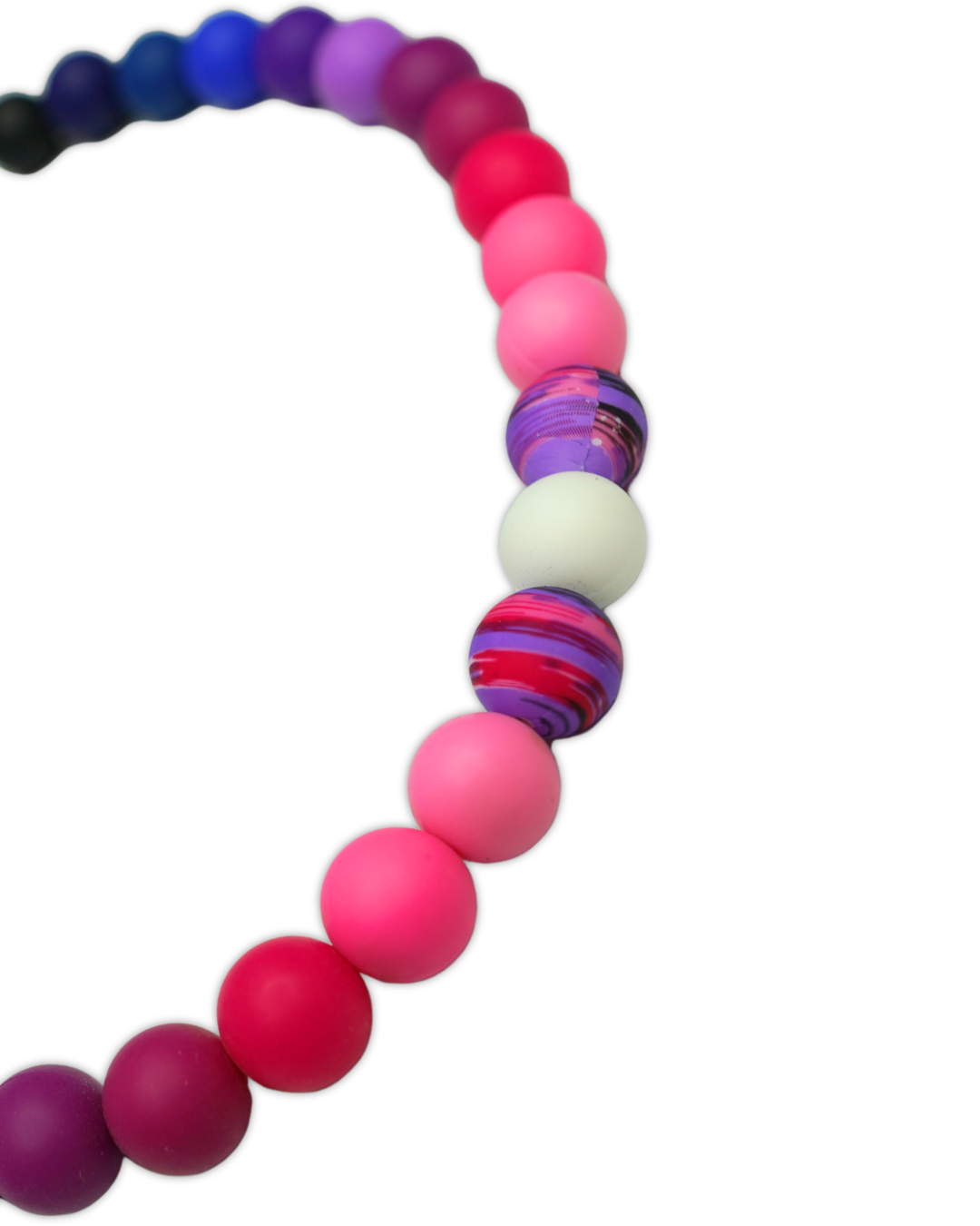 AniLux Signature Schmuckhalsband – Purple Flow