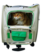 Transportbox mit Rollen für Katzen und kleine Hunde - AniLux