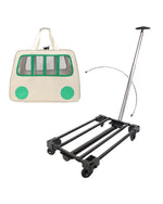 Transportbox mit Rollen für Katzen und kleine Hunde - AniLux